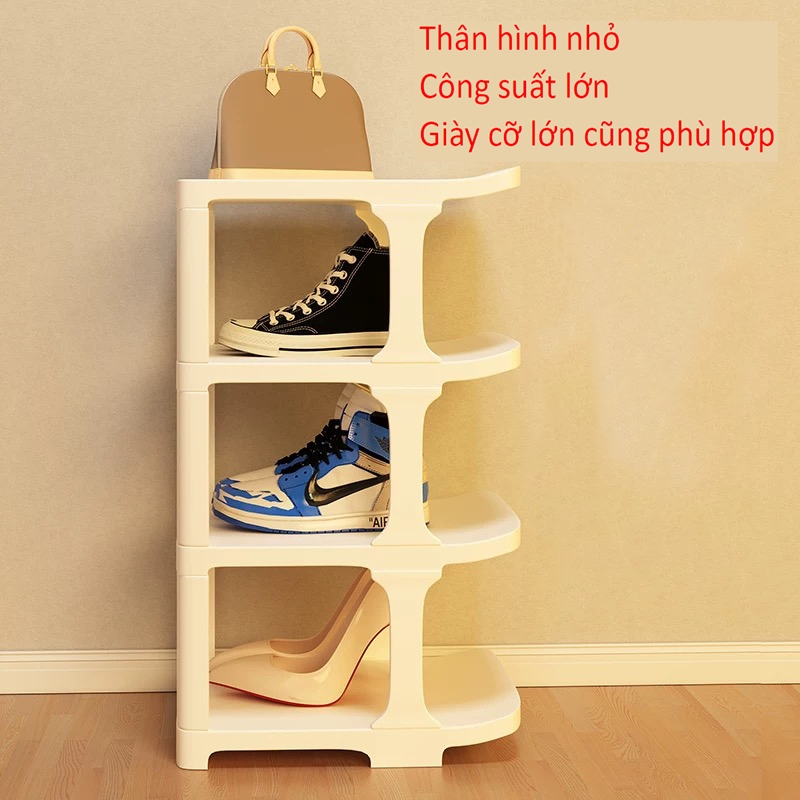 Kệ giày Trang chủ Cửa Vào cửa Nhiều lớp Nội thất Tủ giày đơn giản Tiết kiệm không gian Phòng ngủ Công suất lớn Nhỏ