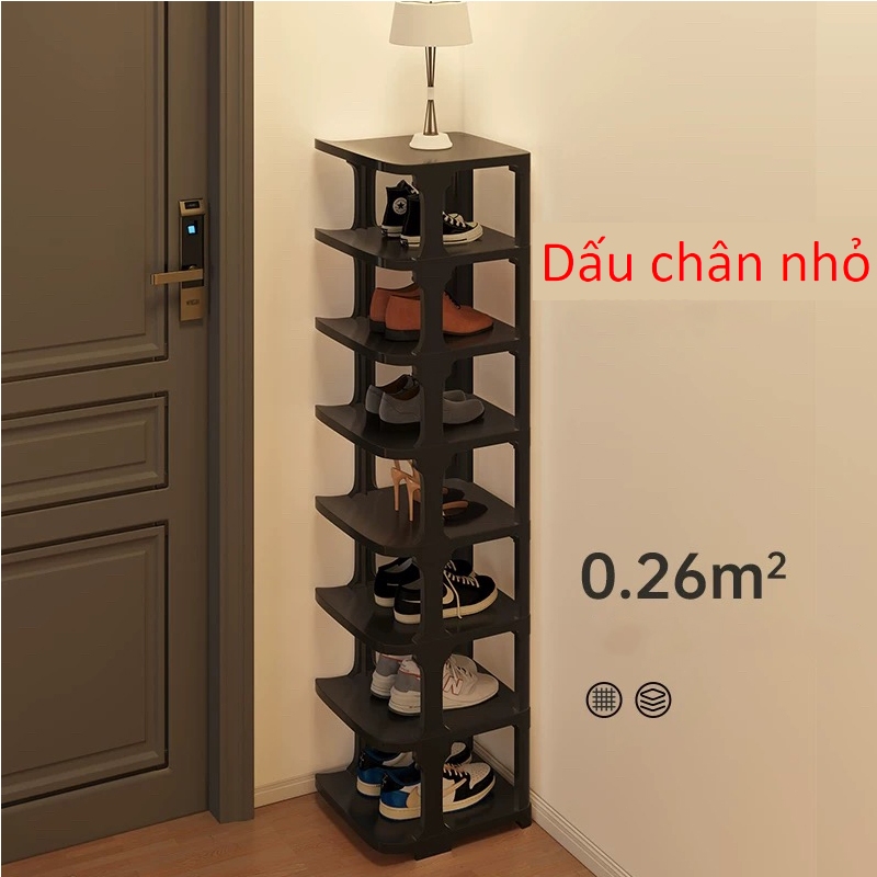 Kệ giày Trang chủ Cửa Vào cửa Nhiều lớp Nội thất Tủ giày đơn giản Tiết kiệm không gian Phòng ngủ Công suất lớn Nhỏ