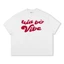 Áo Thun Local Brand VIBESTU "Tựa Bờ Vibe", Áo Thun Boxy Form Rộng Unisex 250Gsm 100% Cotton