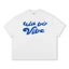 Áo Thun Local Brand VIBESTU "Tựa Bờ Vibe", Áo Thun Boxy Form Rộng Unisex 250Gsm 100% Cotton