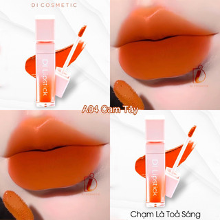 [11.11 MUA 2 TẶNG 1] A04 Cam Tây Son DI Cosmetic Màu Cam Tây Siêu Lì, không chì