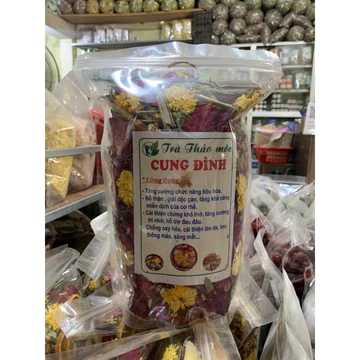 Trà Thảo Mộc Cung Đình NGUYÊN FOOD - Trà Hoa Thảo Mộc Giúp Giữ Dáng, Đẹp Da Tốt Cho Người Tiểu Đường Và Tốt Cho Tim Mạch
