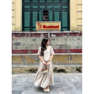 Lala set - Set tơ áo váy Ma Vie