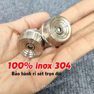 Gù Tay Lái Inox 304 + Nhôm Đóng Gù | Gù Thái Chống Rung Đầm Xe Wave Sirius Exciter Winner X