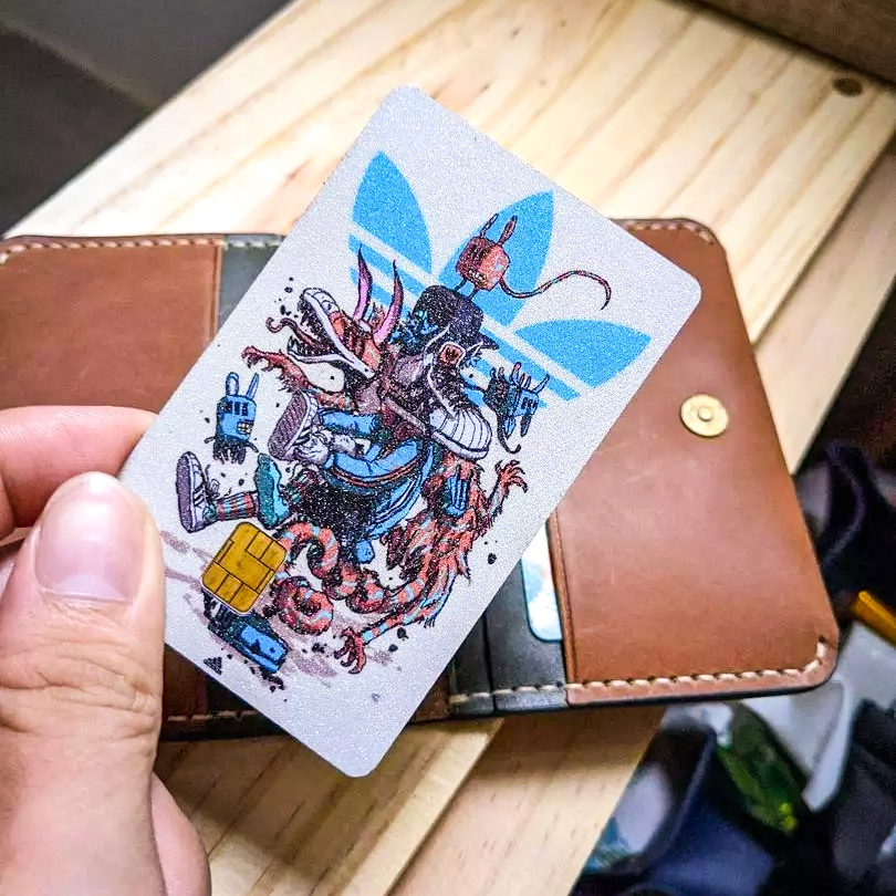 Miếng Dán Trang Trí BRANDS CARD - Decal Sticker Thẻ ATM (Thẻ Chung Cư, Thẻ Xe, Debit, Credit) NF2