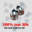 Gù tay lái chống rung salaya inox 304 mẫu thái gắn cho nhiều dòng xe wave, sirius, future, exciter, vision, sh mode