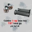 Gù tay lái chống rung salaya inox 304 mẫu thái gắn cho nhiều dòng xe wave, sirius, future, exciter, vision, sh mode