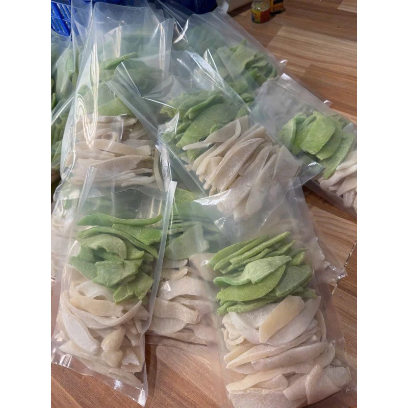 [Hút chân không] Mứt dừa non ít ngọt dẻo thơm,mứt dừa dẻo nhà làm, dừa non sấy dẻo đặcsản Bến Tre,kh