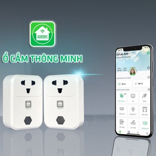 Ổ Cắm Wifi Thông Minh Hunonic, Ổ Cắm Hẹn Giờ, Điều Khiển Từ Xa Qua Điện Thoại
