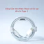 Sạc Nhanh PD35W Chân Cắm Type C (C To C) Dành Cho Máy15 và các Máy Android SamSung, Oppo, .. , Bảo Hành 12 Th