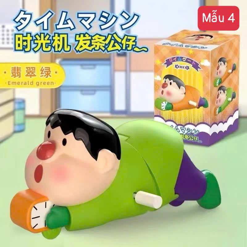 Shin Bút Chì Shin Chan Đồ Chơi Vặn Cót Shin Chạy Bằng Cót Bò Ủn Mông Lắc Đầu Đạp Xe Crawling Crayon-PUPU HOUSE