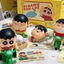 Đồ Chơi Cậu Bé Shin Dây Cót LẮC ĐẦU Crayon Shin Chan Shin Ủn Mông Nằm Bò Đạp Xe Blind Box Đồ Chơi Giải Trí BỐ KHỦNG LONG