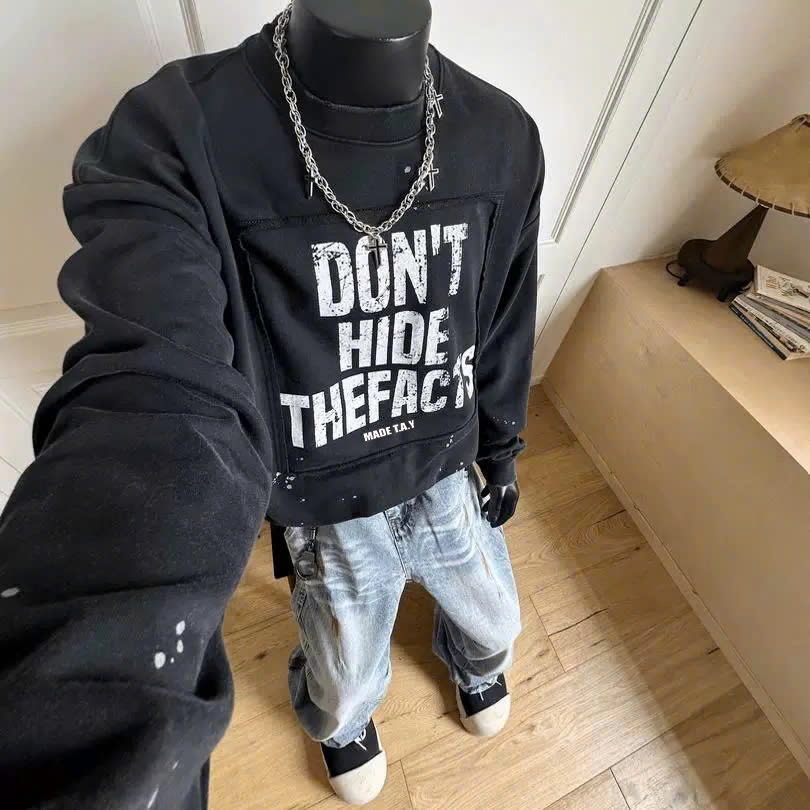 Áo thun Tay dài Sweater DON'T HIDE Localbrand ICVCVNI Unisex