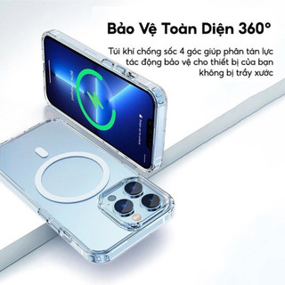 Ốp lưng iphone chống ố tích hợp sạc không dây cho IP 17promax 17air 7/8/plus/x/xs/xr/11/12/13/14/15/16/plus/pro/promax