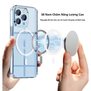Ốp lưng iphone chống ố tích hợp sạc không dây cho IP 17promax 17air 7/8/plus/x/xs/xr/11/12/13/14/15/16/plus/pro/promax