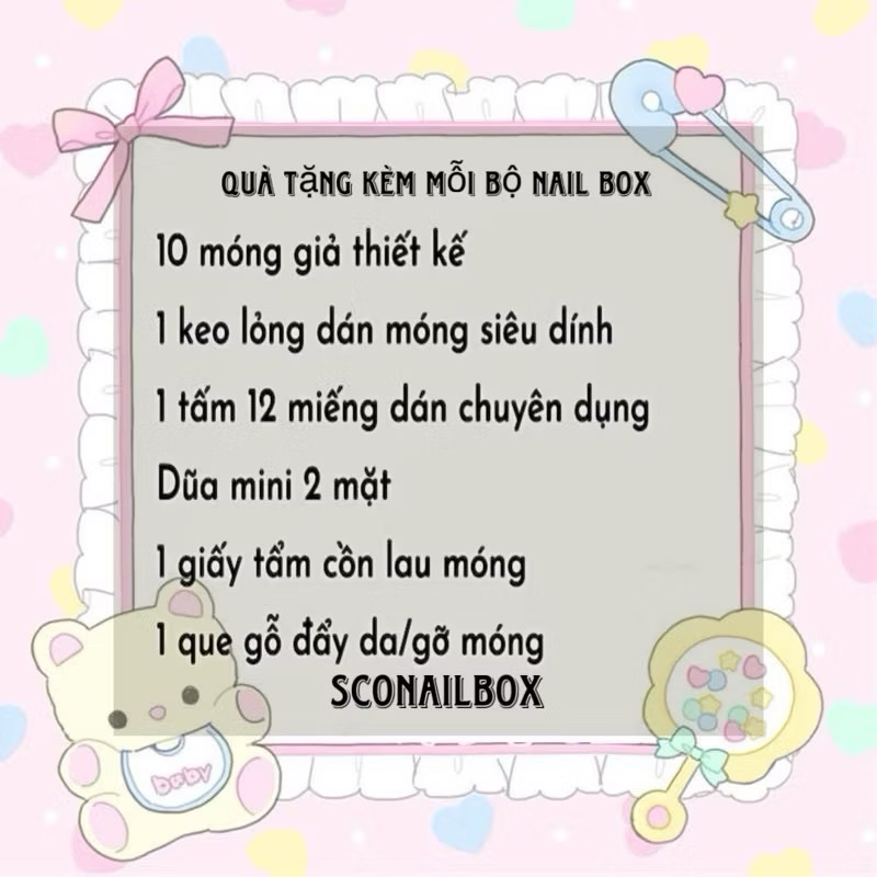 ( hỏa tốc) NAIL BOX OMBRE GEL ĐỎ