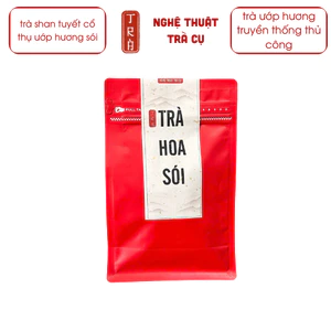 Trà shan tuyết ướp hương hoa sói truyền thống [Thư Vương Trà]ư đóng túi ziper 100gr bảo quản kĩ
