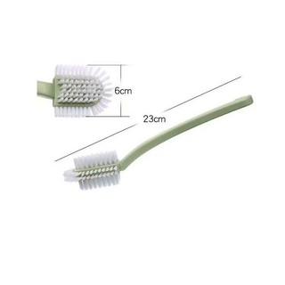 10 Bàn chải vệ sinh giày dép 2 đầu thông minh có móc treo,  BÀN CHẢI ĐÁNH GIÀY - BANCHAI875