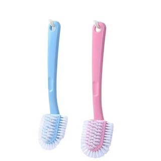 10 Bàn chải vệ sinh giày dép 2 đầu thông minh có móc treo,  BÀN CHẢI ĐÁNH GIÀY - BANCHAI875