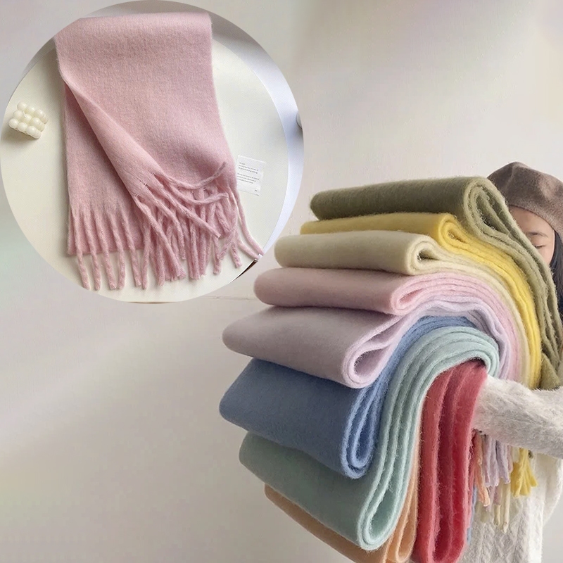 Khăn quàng cổ nữ mùa đông len cashmere choàng cổ đẹp giữ ấm