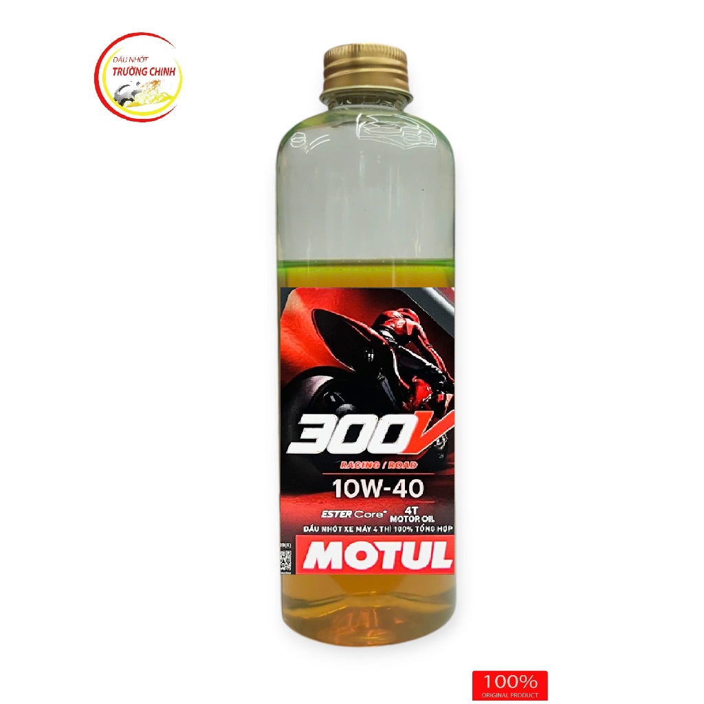 Nhớt Motul 300V Factory Line 10W40 chính hãng 100ML,200ML,300ML