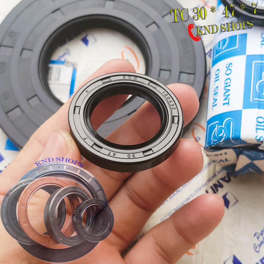 [01cái] Phớt dầu NOK TC 30*47*7 | NOK TC 30*48*7 | Nactec TC 30*49*7 ...