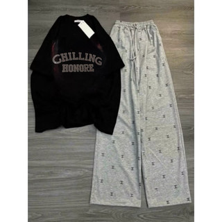 [ Rẻ vô địch ] Set bộ áo thun Chilling mix quần xuông các loại