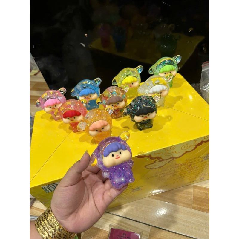 [có sẵn- hỏa tốc hcm] túi mù charm to tó nước nhiều màu quà tặng trang trí ý nghĩa AnGiHome