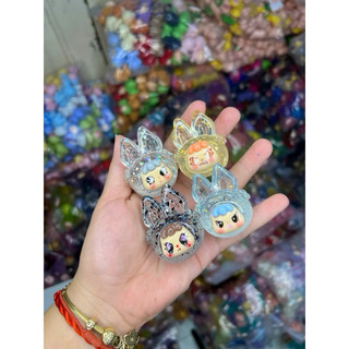 [ có sẵn- hỏa tốc hcm] túi mù may mắn charm to cô bé tai thỏ Kim Tuyến lấp lánh nhiều màu dạ quang quà tặng AnGiHome