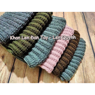 KHĂN ỐNG ĐAN TAY mỏng nhẹ ấm áp - Sản phẩm phù hợp cho cả nam và nữ