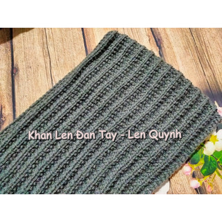 KHĂN ỐNG ĐAN TAY mỏng nhẹ ấm áp - Sản phẩm phù hợp cho cả nam và nữ