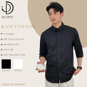 DODEP Áo sơ mi nam công sở tay dài