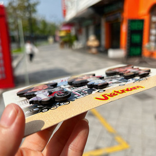 set 3 magnet chibi đáng yêu áo dài Việt