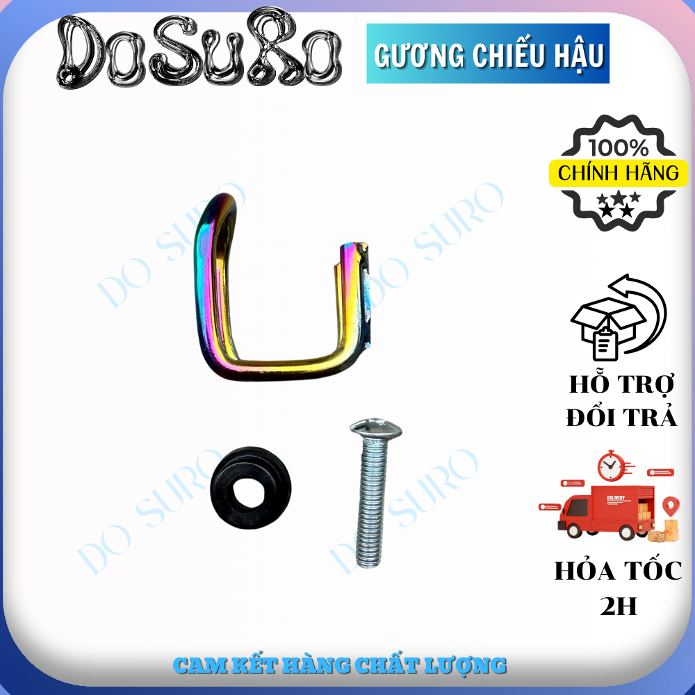 Ốc Chân Kính Lá Cờ VIỆT NAM Ren thuận ốc chân gương