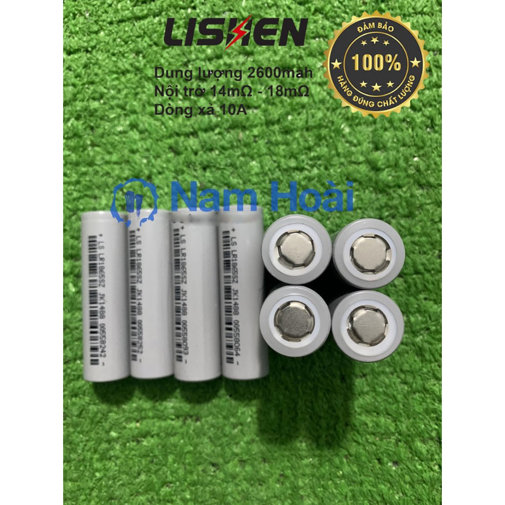 [HCM]Pin LS 18650 2500 mah 3.7V (Mẫu Mới 2024 Màu Xanh Lá) | Shopee ...
