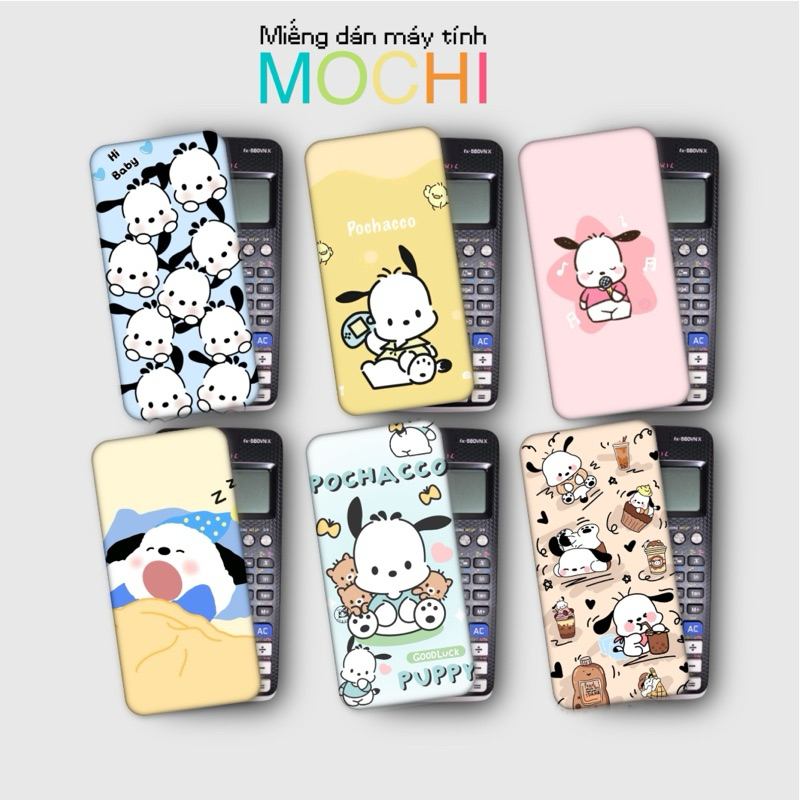Decal dán máy tính Casio, vinacal, deli, flexio giúp trang trí bảo vệ ...