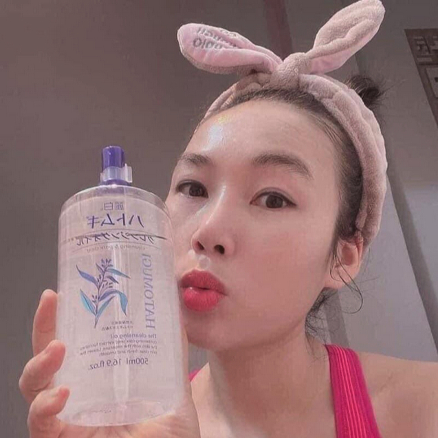 Tẩy Trang Dưỡng Trắng Nhẹ Dịu Hatomugi Nhật Bản 500ml