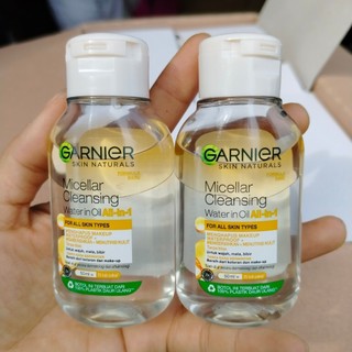 Nước tẩy trang Ganier cho mọi loại da - Da mụn - Da nhạy cảm 50ml/125ml