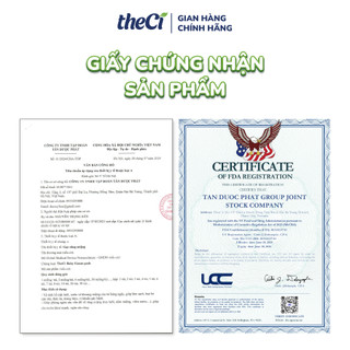 GẠC RĂNG MIỆNG THECI LÀM SẠCH VÀ BẢO VỆ RĂNG MIỆNG CHO BÉ Hộp 5 gói - TCVN