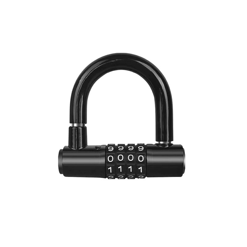 Khóa 4 số chữ U không cần chìa, khóa chữ U HD chống trộm hiệu quả