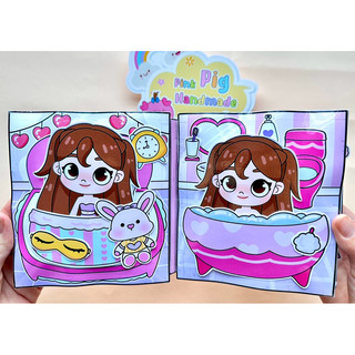 Đồ chơi bóc dán búp bê Avatar world cute 4in1 - Búp bê giấy
