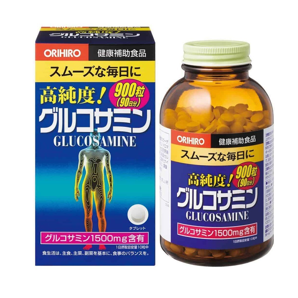 Viên uống glucosamine orihiro 900 viên, 950 viên Nhật Bản