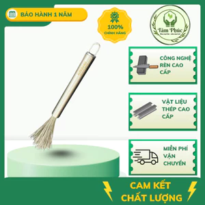 Chổi Cọ Rửa Xoong Nồi – Inox 304 Cao Cấp, Không Gỉ Sét!