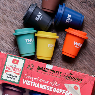 Cà Phê Sấy Lạnh Mirabi x Légumes - Freeze-Dried Vietnamese Coffee, Cà Phê Việt Nam Nguyên Chất Tiện Lợi, Set 6 Viên