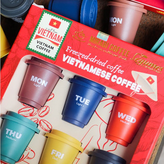Cà Phê Sấy Lạnh Mirabi x Légumes - Freeze-Dried Vietnamese Coffee, Cà Phê Việt Nam Nguyên Chất Tiện Lợi, Set 6 Viên