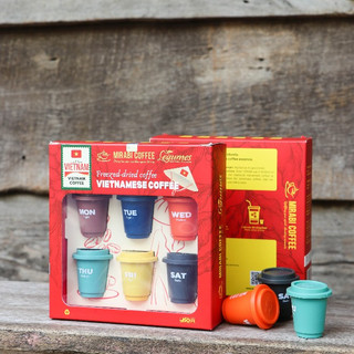 Cà Phê Sấy Lạnh Mirabi x Légumes - Freeze-Dried Vietnamese Coffee, Cà Phê Việt Nam Nguyên Chất Tiện Lợi, Set 6 Viên