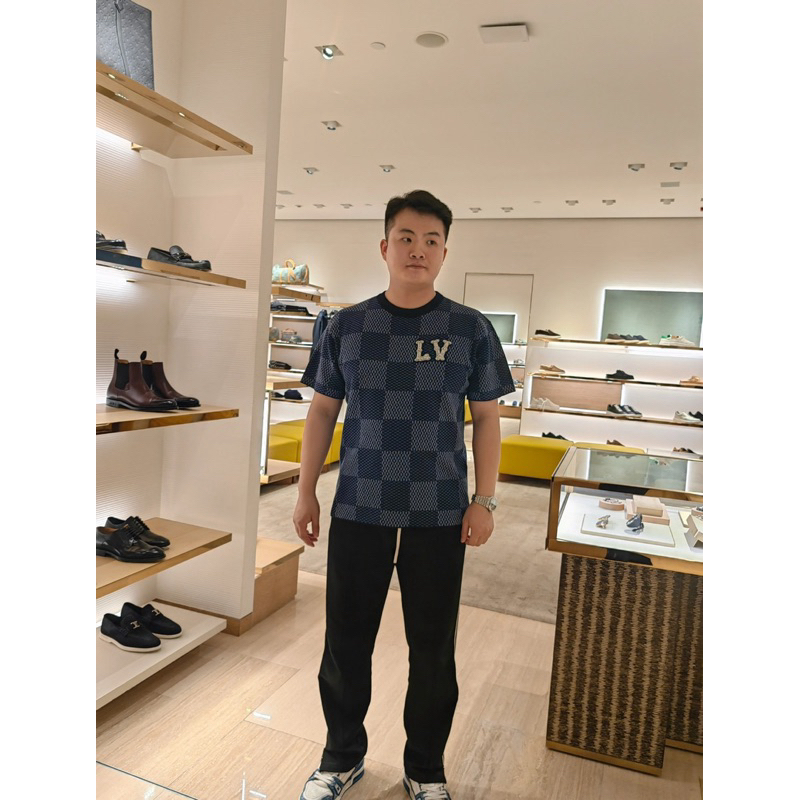⚡️[Hight Quality] Áo Lu1s Vu11on Phông Len Caro Rapper X Wxrdie - Phối Màu Gọi Là Siêu Phẩm 25 Đính Đá Qccc Nam Nữ