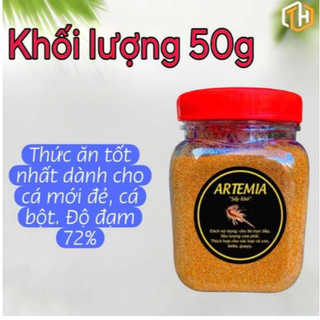 TOP 1 thức l ăn cho cá con - ARTEMIA sấy khô, giàu dinh dưỡng