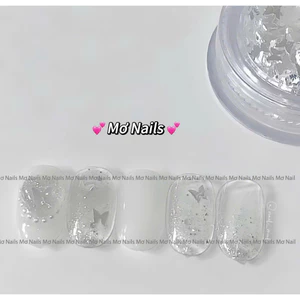 Nail box Mẫu nail mắt mèo kim cương Màu thạch sáng da M105