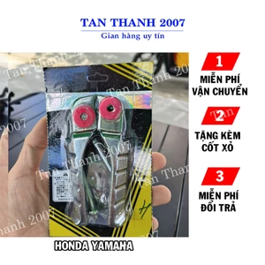Gác Chân Sau Takegawa Gắn Xe HONDA YAMAHA, Wave, Fu Led, AB ,Nhôm Đúc ( Tặng kèm long đền đỏ )